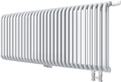 Радиатор стальной KZTO PC 2-500-30 1/2 30 секций, нижнее правое подключение