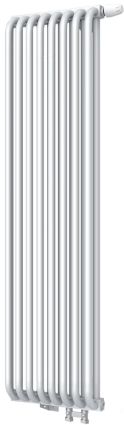 Радиатор стальной KZTO PC 2-1750-8 1/2 8 секций, нижнее правое подключение