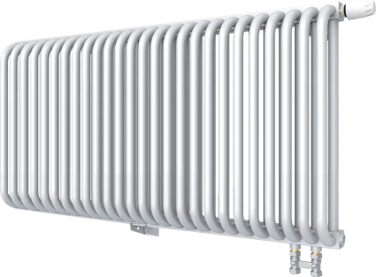 Радиатор стальной KZTO PC 2-500-26 1/2 26 секций, нижнее правое подключение