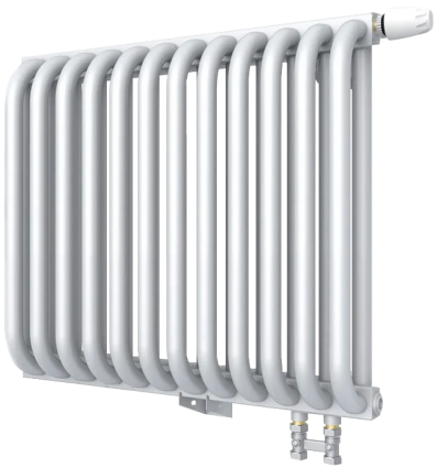 Радиатор стальной KZTO PC 2-500-12 1/2 12 секций, нижнее правое подключение