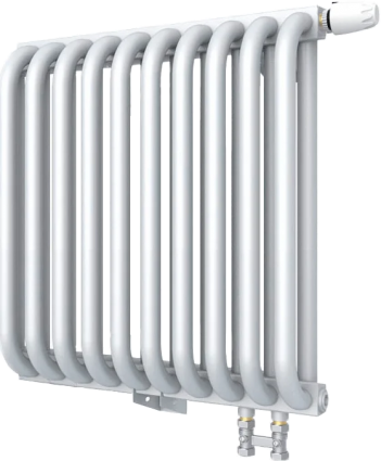 Радиатор стальной KZTO PC 2-500-10 1/2 10 секций, нижнее правое подключение