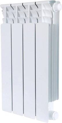 Радиатор биметаллический Stout Space SRB-0320-050004 4 секции, нижнее правое подключение