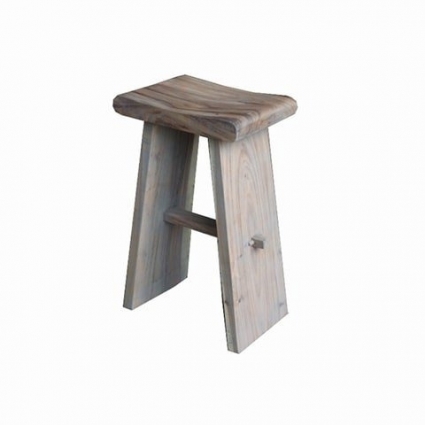 Стул ROOMERS FURNITURE барный серо-коричневого цвета
