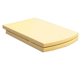 Крышка-сиденье Arcus 050 ivory с микролифтом, петли хром