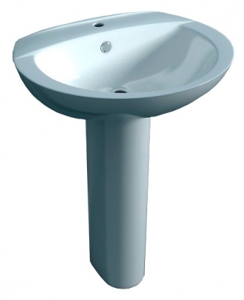 Раковина Arcus 6002 white с пьедесталом