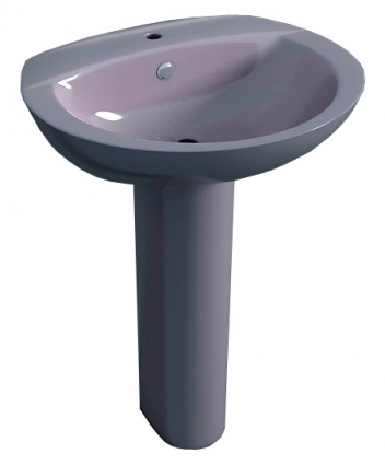 Раковина Arcus 6002 grey с пьедесталом
