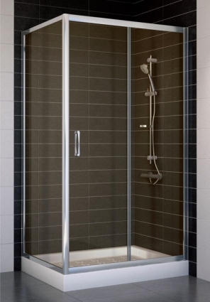 Душевой уголок Vegas Glass ZP+ZPV 100*70 08 05 стекло бронза, 100x70