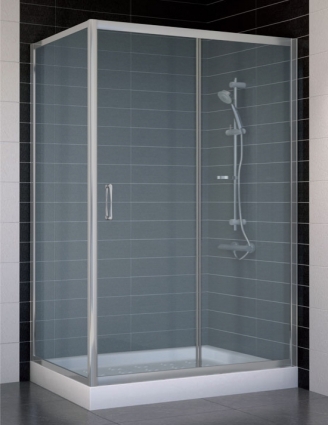 Душевой уголок Vegas Glass ZP+ZPV 120*70 07 10 стекло сатин, 120x70