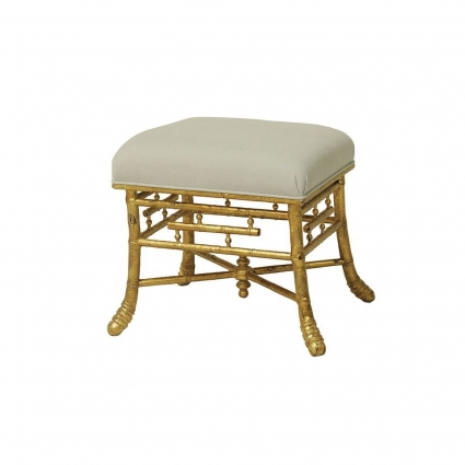 Пуф ROOMERS FURNITURE золотисто-бежевого цвета