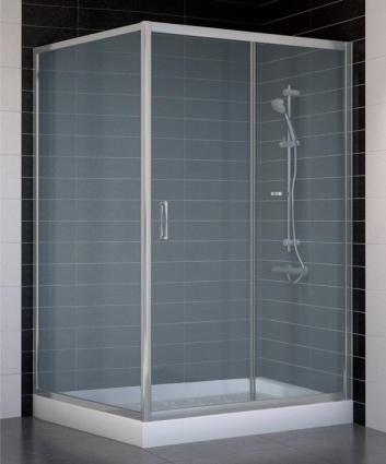 Душевой уголок Vegas Glass ZP+ZPV 120*100 07 10 стекло сатин, 120x100
