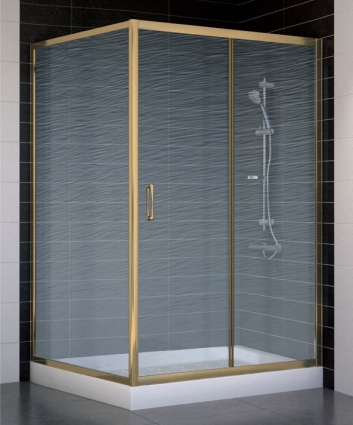 Душевой уголок Vegas Glass ZP+ZPV 120*100 05 02 стекло шиншилла, 120x100