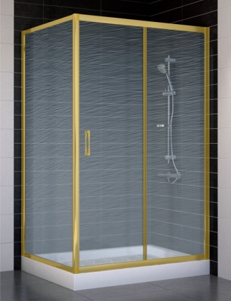 Душевой уголок Vegas Glass ZP+ZPV 110*90 09 02 стекло шиншилла, 110x90