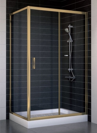 Душевой уголок Vegas Glass ZP+ZPV 110*70 05 01 стекло прозрачное, 110x70