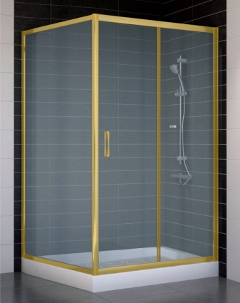 Душевой уголок Vegas Glass ZP+ZPV 110*100 09 10 стекло сатин, 110x100