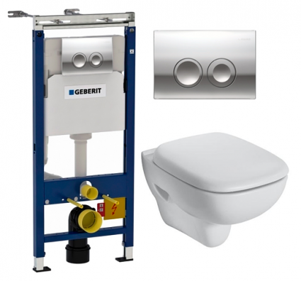 Комплект инсталляции GEBERIT + унитаз IFO Sjoss Rimfree 