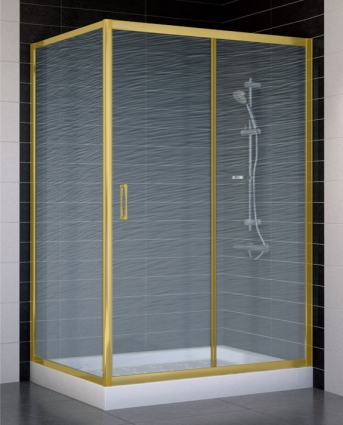 Душевой уголок Vegas Glass ZP+ZPV 120*90 09 02 стекло шиншилла, 120x90