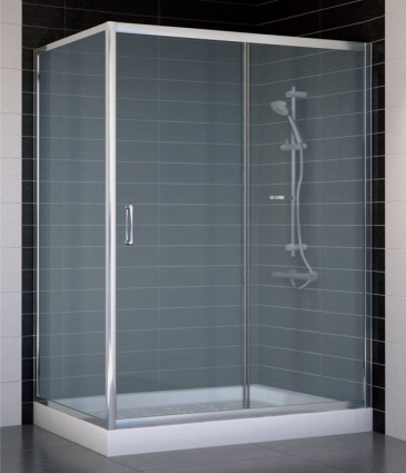 Душевой уголок Vegas Glass ZP+ZPV 140*80 08 10 стекло сатин, 140x80