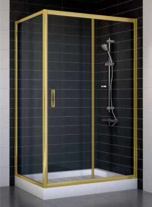 Душевой уголок Vegas Glass ZP+ZPV 110*70 09 01 стекло прозрачное, 110x70