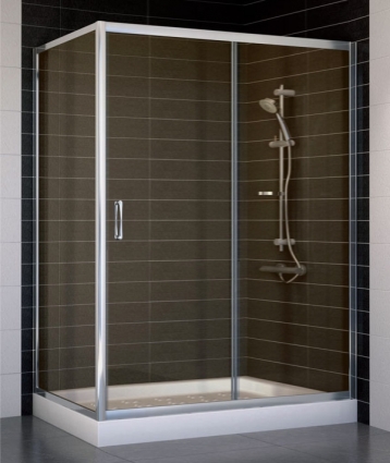 Душевой уголок Vegas Glass ZP+ZPV 140*70 08 05 стекло бронза, 140x70