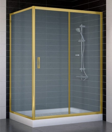 Душевой уголок Vegas Glass ZP+ZPV 130*90 09 10 стекло сатин, 130x90