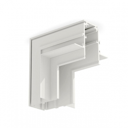 Коннектор L-образный внутренний для встраиваемого шинопровода Ambrella light Track System Magnetic GL3362