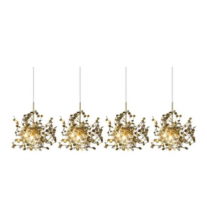 Подвесной светильник Milosh Tendence Kameliya 0842PL-12GD