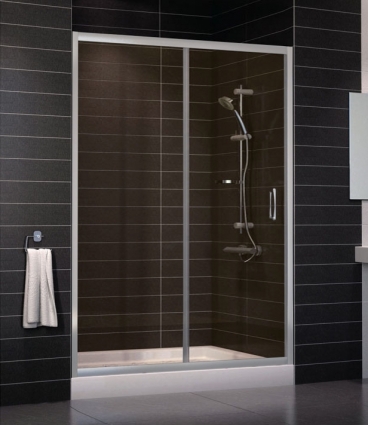 Душевая дверь в нишу Vegas Glass ZP 0140 07 05 стекло бронза, 140