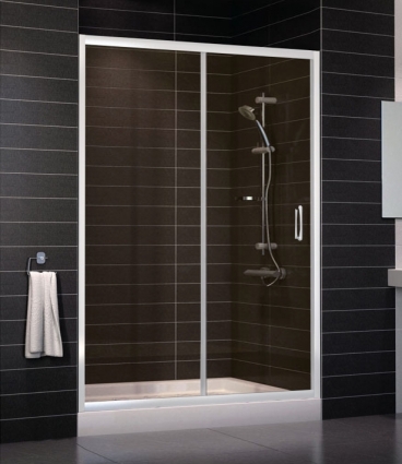 Душевая дверь в нишу Vegas Glass ZP 0140 01 05 стекло бронза, 140