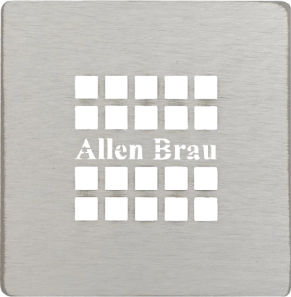 Крышка сливного отверстия для душевого поддона Allen Brau Priority 8.310N1-BA серебро