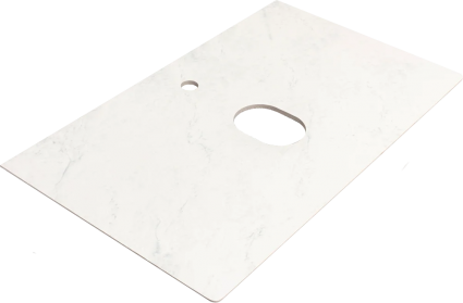Столешница La Fenice Granite FNC-03-PL01-100 белый мрамор