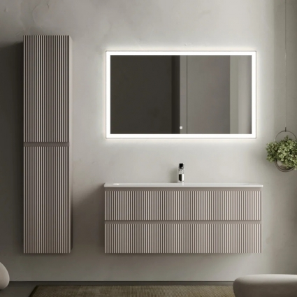 Мебель для ванной Sancos Snob R 120 см, doha soft, раковина CN7017