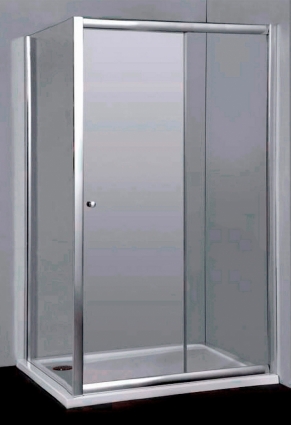 Душевой уголок RGW Classic CL-45 (1510-1560)x1000x1850 профиль хром, стекло чистое