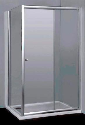 Душевой уголок RGW Classic CL-45 (1510-1560)x900x1850 профиль хром, стекло чистое