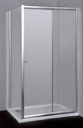 Душевой уголок RGW Classic CL-45 (1110-1160)x700x1850 профиль хром, стекло шиншилла