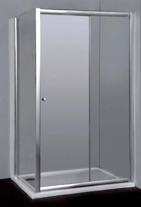 Душевой уголок RGW Classic CL-45 (1510-1560)x700x1850 профиль хром, стекло чистое
