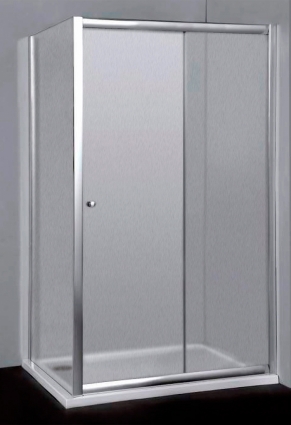 Душевой уголок RGW Classic CL-45 (1510-1560)x700x1850 профиль хром, стекло шиншилла