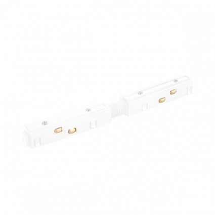 Коннектор прямой для магнитного шинопровода  Crystal Lux CLT 0.203 03 WH