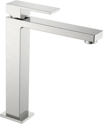 Смеситель для раковины Boheme Qubic 472-NB brushed nickel