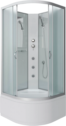 Душевая кабина Niagara Classic NG-2308-14BKG 90x90 см, с гидромассажем