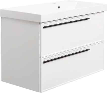 Тумба с раковиной La Fenice Elba Twin 90 белая