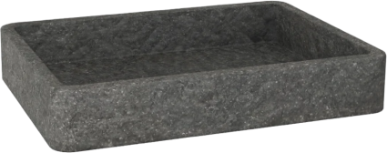 Мыльница Fora Stone FOR-STN36BL черная
