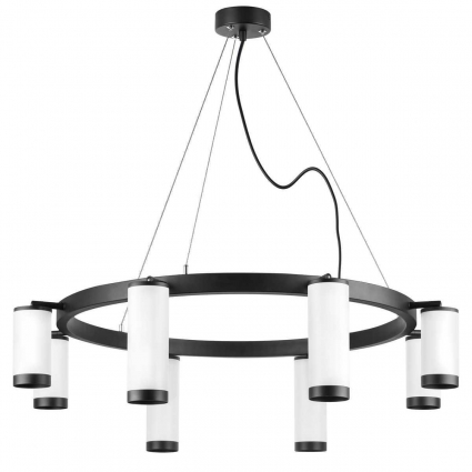 Подвесная люстра Lightstar Rullo (571018+214436-4+214486-4+203437-8) LR01886436440