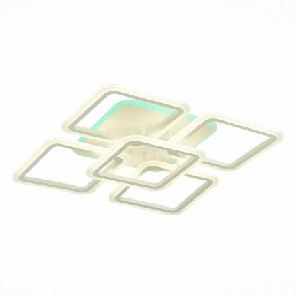 Потолочная светодиодная люстра Evoluce Qutro SLE200452-05RGB