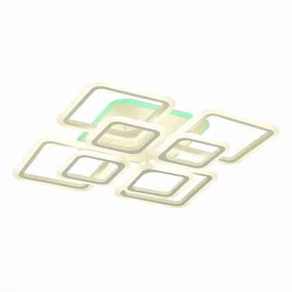 Потолочная светодиодная люстра Evoluce Qutro SLE200452-08RGB