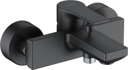 Смеситель для ванны с душем Kludi Zenta SL 486703965 черный матовый