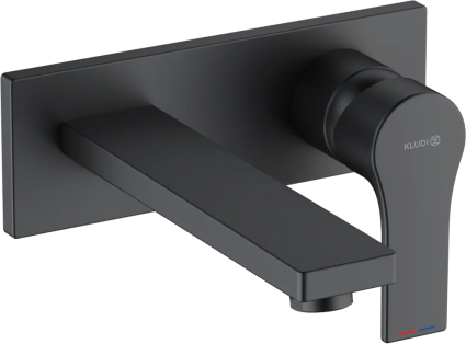 Смеситель для раковины Kludi Zenta SL 482473965 черный матовый