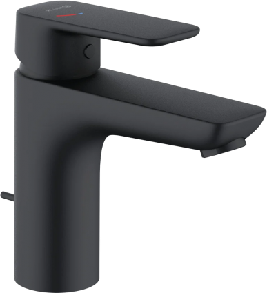 Смеситель для раковины Kludi Pure&Style 402933975 черный матовый