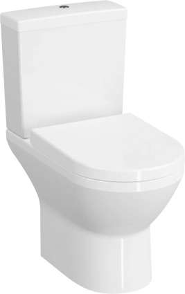 Унитаз-компакт VitrA Allegro 9833B003-7202 безободковый, с микролифтом