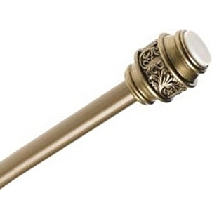 Карниз для ванны Blonder Home Barocco Golde 110-200 см