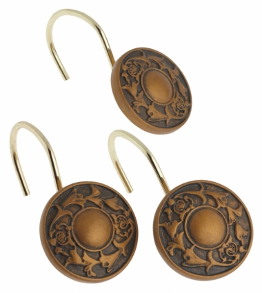 Крючок для шторы Carnation Home Fashions Regency Bronze